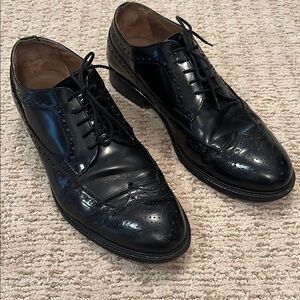 Men's Black Oxford Dress Shoes